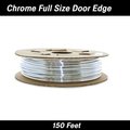 Cowles Products PROTEKTOTRIM DOOR EDGE GUARDS, FULL SIZE U, 150FT REEL, CHROME 39-200